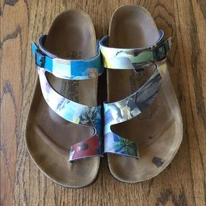 Hawaiian print Birki’s Sz. 36